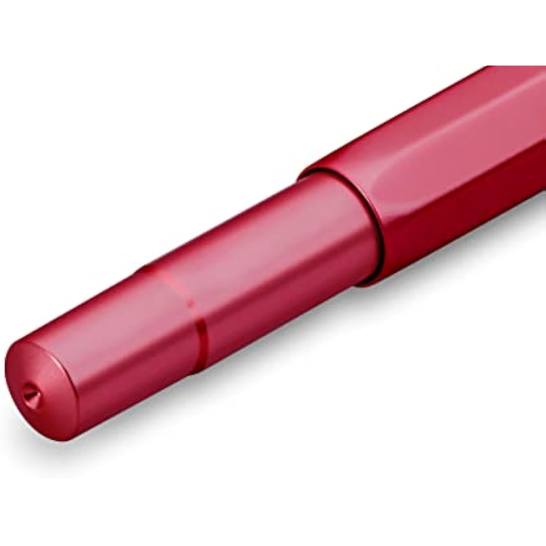 Kaweco COLLECTION Fountain Pen Ruby I Premium Reservoir Pen with Steel Nib for Ink Cartridges I Sport 13 cm I Nib: B (Broad)