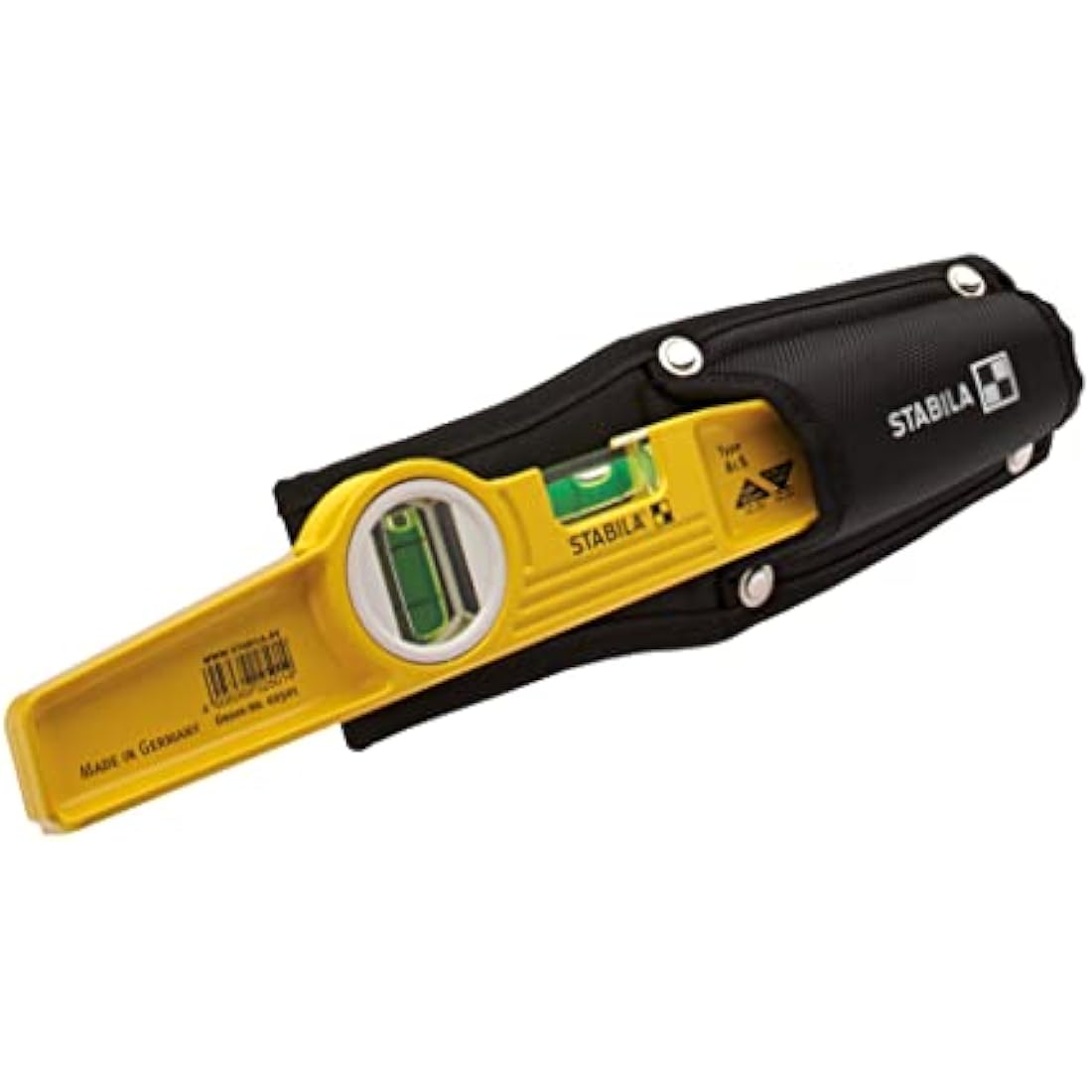 Stabila 81s Level 25cm/10in 1500 Aluminium without Rare-earth magnet system, Non-magnetic , Multicolor
