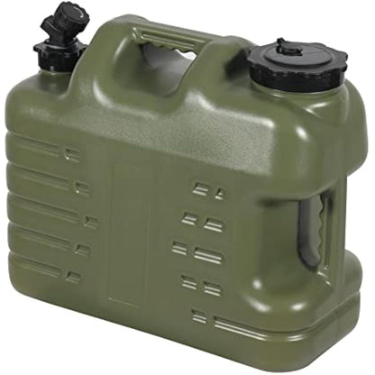 REDCAMP 15L/18.5L Camping Water Container with Tap, Portable Water Bottle Carrier with Spigot for Camping Hiking Outdoor