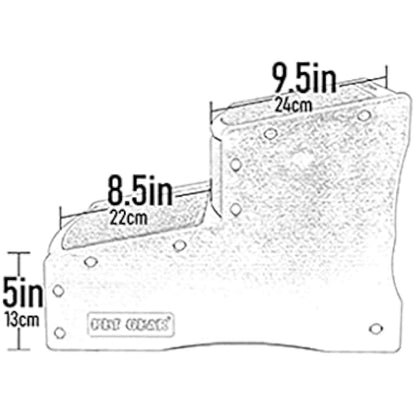 Pet Gear Easy Step II, X-Small, Chocolate Cream