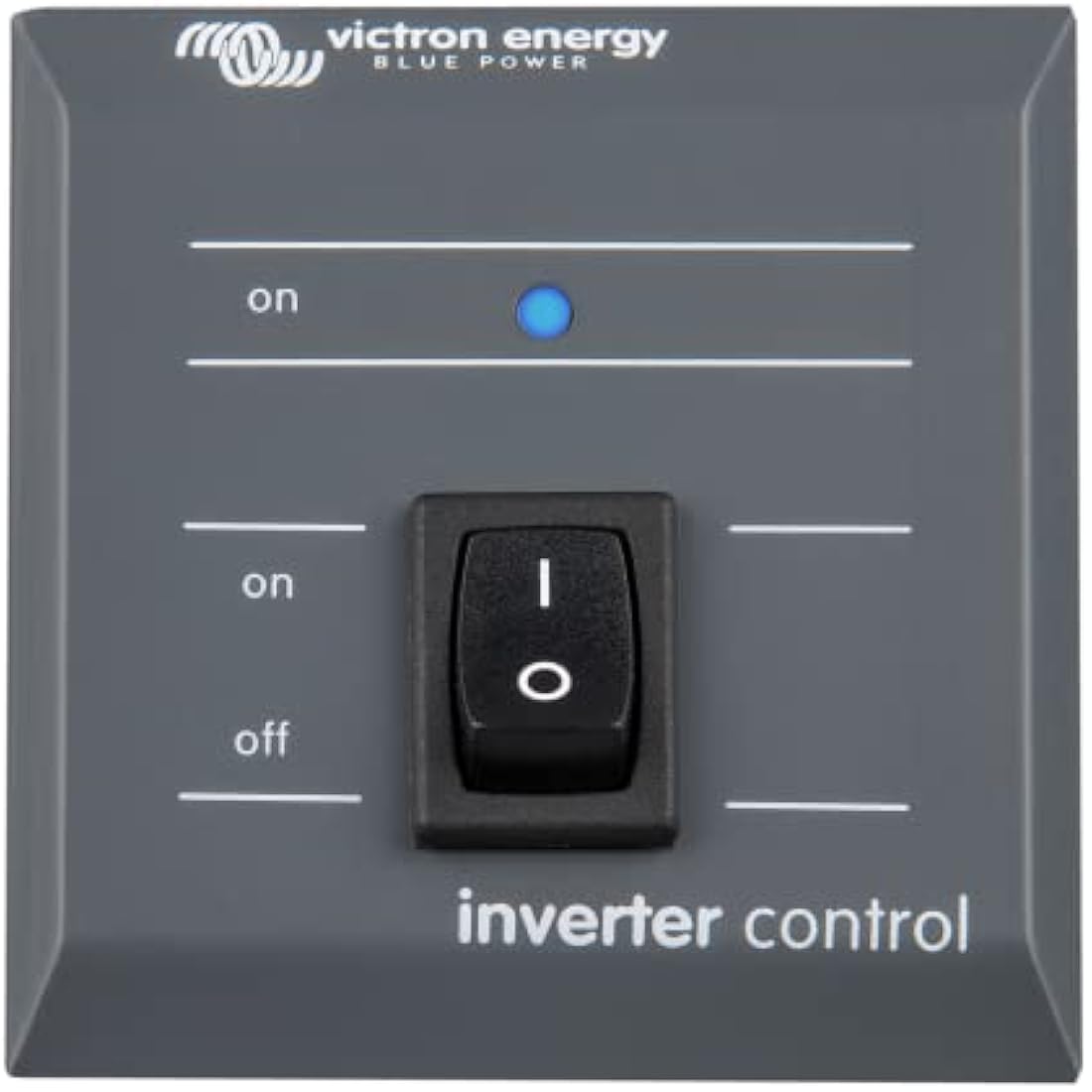 Victron Energy Inverter Control Panel for remote on/off control of all the VE.Direct inverter models.