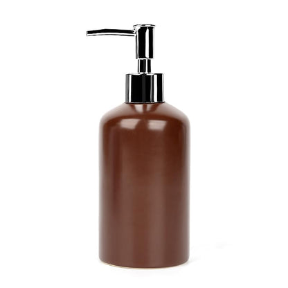 WPM 4 Piece Ceramic Bathroom Accessories Set - Zebra Print - Our Complete Bath Decor Kit Includes Designer Soap or Lotion Dispenser