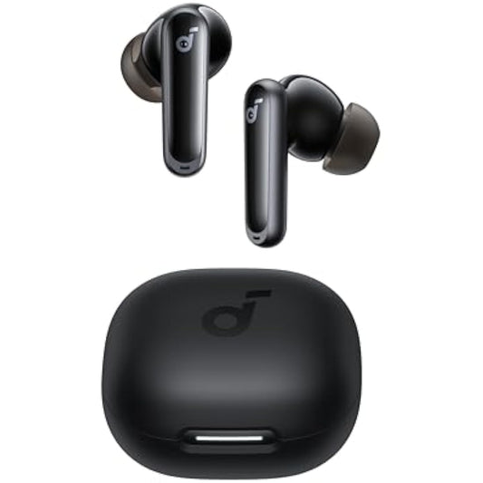 soundcore P40i by Anker, Noise Cancelling Wireless Earbuds, Adaptive Noise Cancelling to Environments, Heavy Bass, 60H Playtime, 2-in-1 Case and Phone Stand, IPX5, Wireless Charging, Bluetooth 5.3