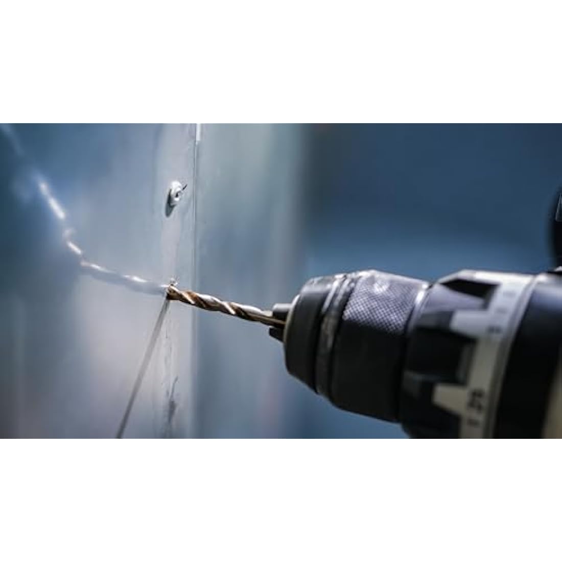 Bosch Professional 2608587014 19-Piece HSS-Cobalt ProBox Metal Drill Bit Set (for Stainless Steel, Accessories for Drill Drivers), Gold, 1mm-10mm