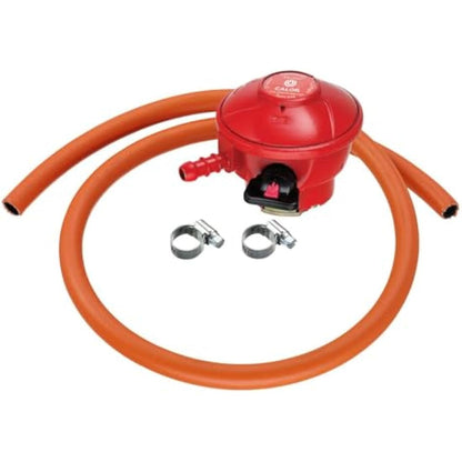 CALOR GAS Brand 27Mm Pato Gas Regulator 2Mt Hose/Pipe & 2 Clips