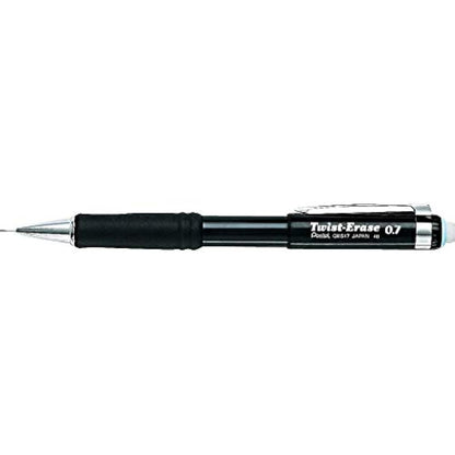 Pentel 0.7mm Twist Erase Mechanical Pencil (Pack of 12), QE517A