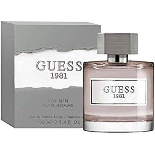 Guess 1981 For Men Pour Homme Eau De Toilette 100ml Spray