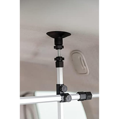 Trixie 13171 Car Grille, Width 96-163 cm Height 34-48 cm, Silver/Black, 3031g [Energy Class A]