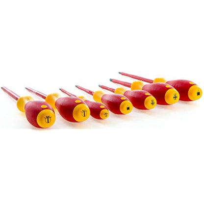 Wiha 32097 | 7 Piece Insulated SoftFinish Screwdriver Set