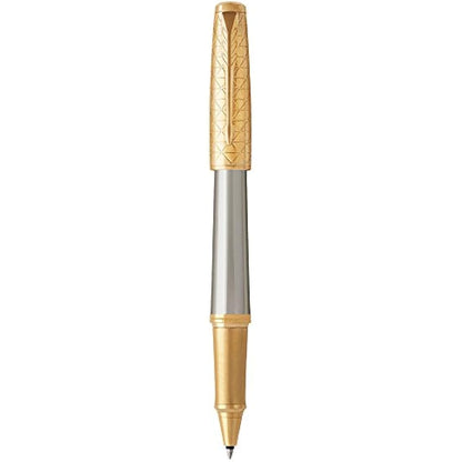 Parker Urban Rollerball Pen, Premium Aureate Powder with Fine Point Black, 1931574