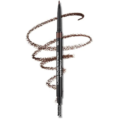 Natural Look Eyebrow Pencil, Long-Lasting & Waterproof, Precise Application, Vegan & Cruelty-Free 0.08g (103#Dark Brown)