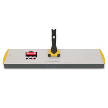 Rubbermaid Commercial Products FGQ57000YL00, 24.1-Inch HYGEN Quick Connect Squeegee Single Sided Mop Frame - Yellow