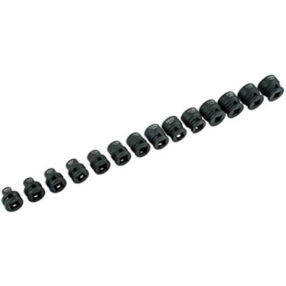 Laser 6689 Stubby Impact Socket Set 3/8"D 14pc