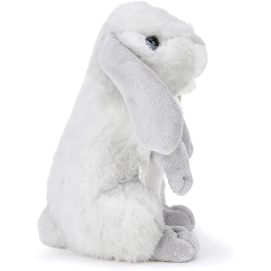 Zappi Co Easter Bunny Plush Toy: Eco-Friendly Grey Rabbit with Floppy Ears, 20cm, Soft & Snuggly, Made from 100% Recycled Materials - Perfect for Easter