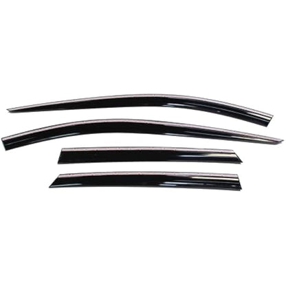 AUTO CLOVER Wind Deflectors Set for Mitsubishi L200 2006-2015 Double Cab (4 pieces)