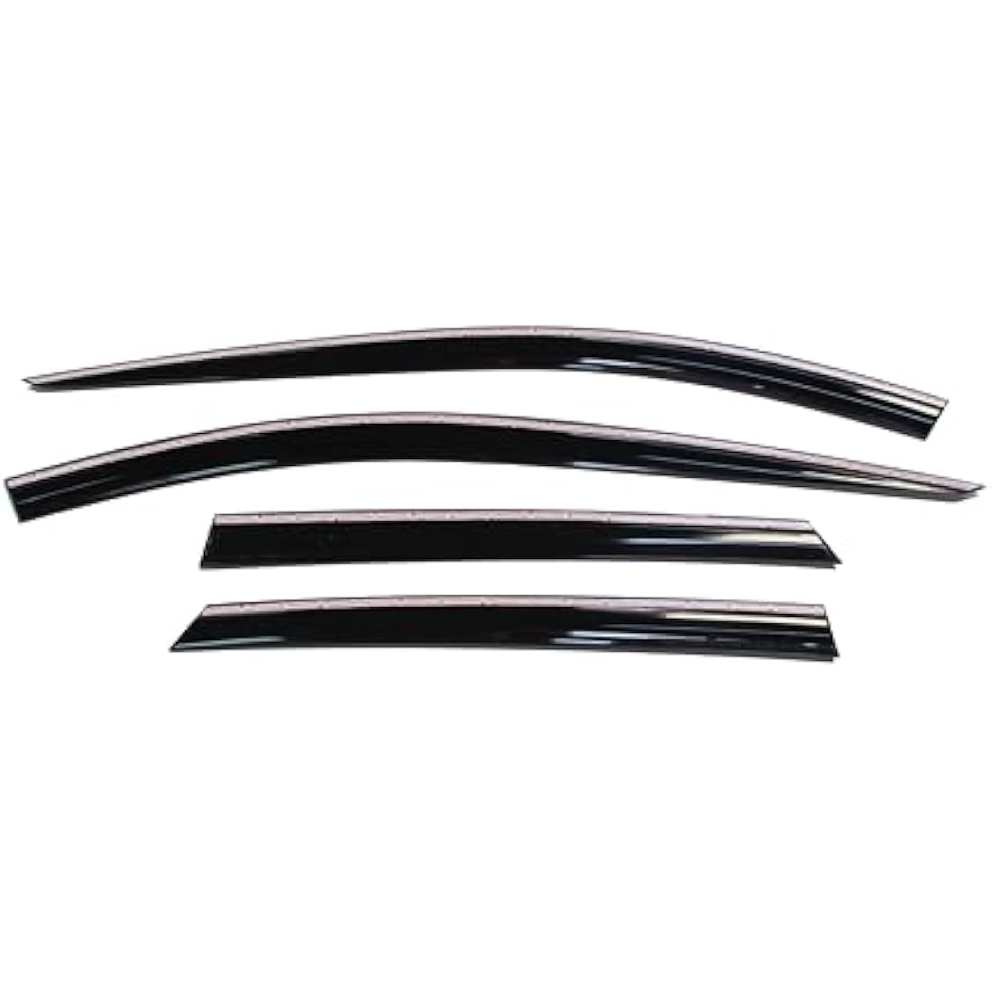 AUTO CLOVER Wind Deflectors Set for Nissan Juke 2010-2019 (4 pieces)