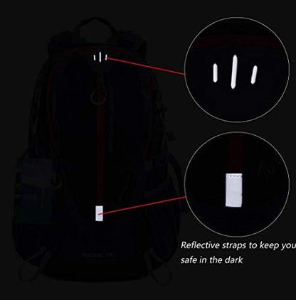 EGOGO 30L Outdoor Cycling Hiking Water-resistant Backpack Running Camping Daypack with Rain Cover S2310