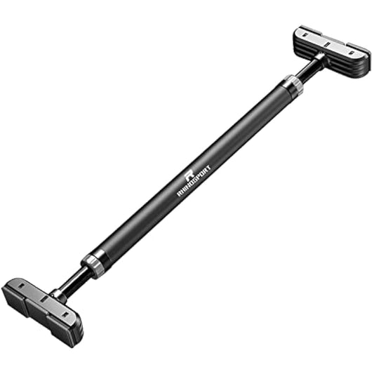 RHINOSPORT Door Pull Up Bar Doorway Chin Up Bar from 72-95 cm (28.3in-37.4in) Workout Equipment No Screws