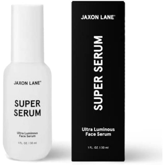 SUPER SERUM Anti Aging Serum for Face: 5% Niacinamide Serum, Bakuchiol Serum, Vitamin C Face Serum for Men Korean Skin Care Tranexamic Acid Textured skin treatment, Pore Minimizer Serum JAXON LANE 1oz