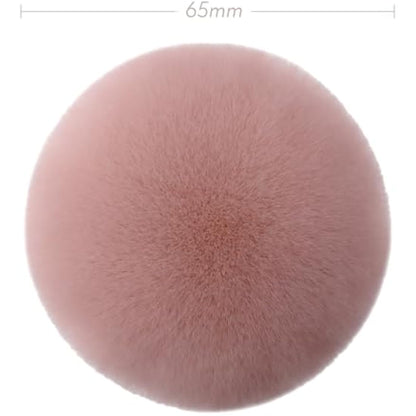 XXL Kabuki Brush Luvia, Powder Make-Up Brush, XXL Powder Brush for the Face, Bronzer, Blush, Contour, Highlighter, Vegan Cosmetic Brush, Kabuki Brush - Candy