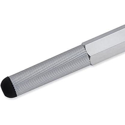 rOtring 800+ Mechanical Pencil and Touchscreen Stylus, 0.7 mm, Silver Barrel