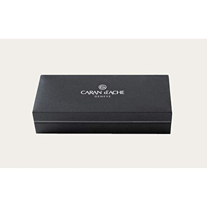 Caran d'Ache Chevron Fountain Pen - Rhodium M steel