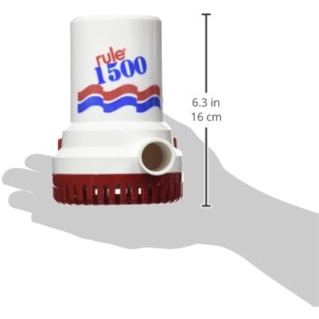 Rule Bilge Pumps, 1500 GPH Non-Automatic