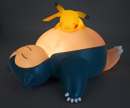 Teknofun - Sleeping Snorlax and Pikachu Light-Up - Illumination - 811408