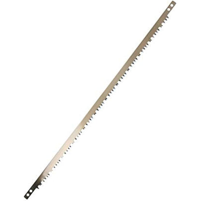 AB Tools 24” Heavy Duty Bow Saw Wood Logs Trees Branches Finger Guard + 6 Blades