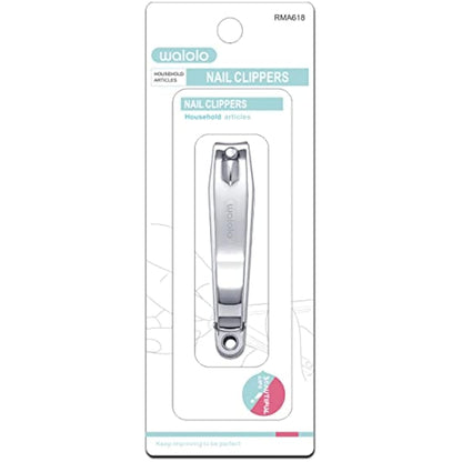 1Pc Heavy Duty Nail Clipper, Stainless Steel Toe Finger Nail Clippers Cutter For Men Women