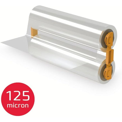 GBC Foton 30 Refill Lamination Roll For Refillable Cartridge, 125 Micron, Laminates Up To 150 x A4 Sheets, Gloss Finish, Easy-Load, 4410028