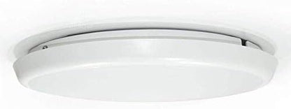 IP65 Ultra Slim 22W LED Microwave Motion Sensor Movement Detector Bulkhead Light Cool White 4000K or Daylight 6000K Dim Mode Function (Daylight 6000K)