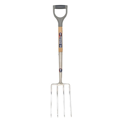 Spear & Jackson 1560SF Neverbend Stainless Digging Fork, Blue