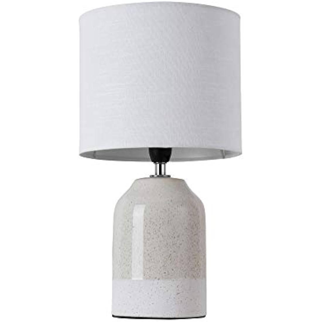 Pauleen 48022 Sandy Glow max. 20W for E14 Bedside Table luminaire Beige White 230V Ceramic/Fabric Without lamp