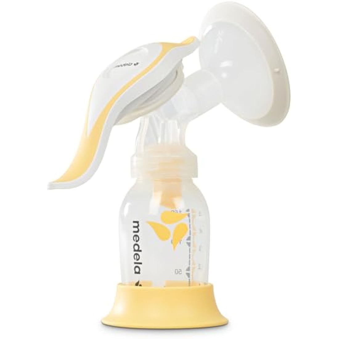 Medela Harmony Manual Breast Pump, Compact Swiss Design with PersonaFit Flex Shields and Medela's 2-Phase Expression Technology