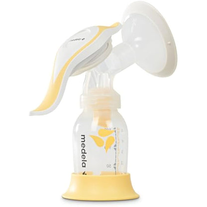 Medela Harmony Manual Breast Pump, Compact Swiss Design with PersonaFit Flex Shields and Medela's 2-Phase Expression Technology