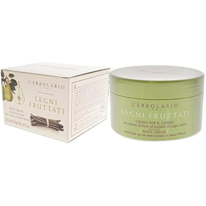 LErbolario Fruits and Woods Body Cream For Unisex 8.4 oz Body Cream