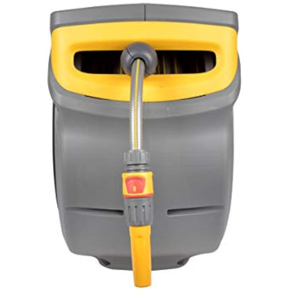 HOZELOCK - Auto Reel 30m wall-mounted hose reel : Easy to Install, Lock, Auto-rewind, Ready-to-use Reel With Nozzle, Fittings, Hozelock Hose and Accessories Included - 5 Year Guarantee* [2403 0000]