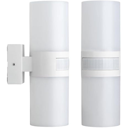 SEBSON Outdoor Wall Lights Mains Powered IP65, Outdoor Garden Lights with PIR Motion Sensor - LED Wall Lights 20W Cool White 2200lm - Outside Lights for Garage and Driveway