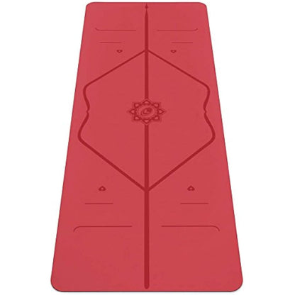 Liforme Special Yoga Mat - Patented Alignment System, Warrior-like Grip, Non-slip, Eco-friendly and Biodegradable, sweat-resistant, Long, Wide and Thick, 4.2mm thick mat for comfort