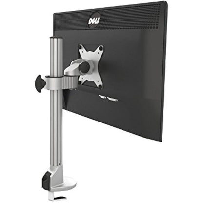 ThingyClub Monitor Desk Mount Bracket stand Arm for 10"-30" LCD LED Screens, Max VESA 100x100mm up to 8kg(17.6lbs) Weight Capacity (Single-No Arm)