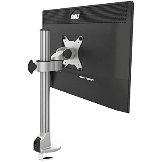 ThingyClub Monitor Desk Mount Bracket stand Arm for 10"-30" LCD LED Screens, Max VESA 100x100mm up to 8kg(17.6lbs) Weight Capacity (Single-No Arm)