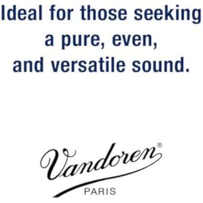 Vandoren Traditional Alto Saxophone Reeds – Box of 10 – Strength 2.5