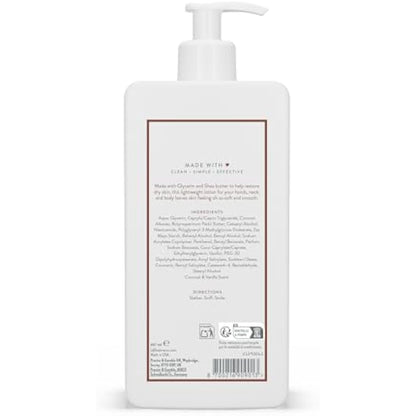 Native Body Lotion for Men & Women - Silicone & Dye Free - Coconut & Vanilla Scented Hand Lotion + Body Moisturizer for Dry Skin - Naturally Derived with Shea Butter & Glycerine (3 Pack, 487ml)