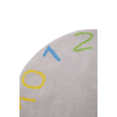 Kids Round Number Rug | Kids Rugs