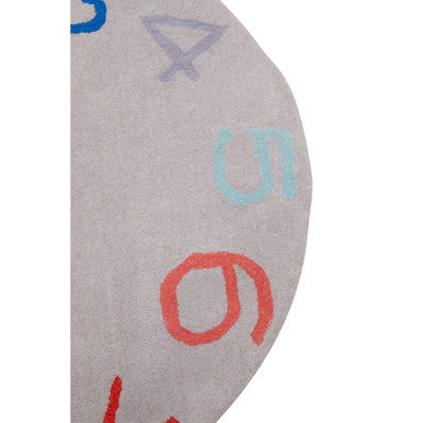 Kids Round Number Rug | Kids Rugs