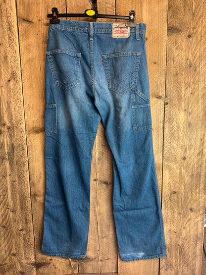 Vintage Levi Workwear Carpenters Jeans Mens 33x34