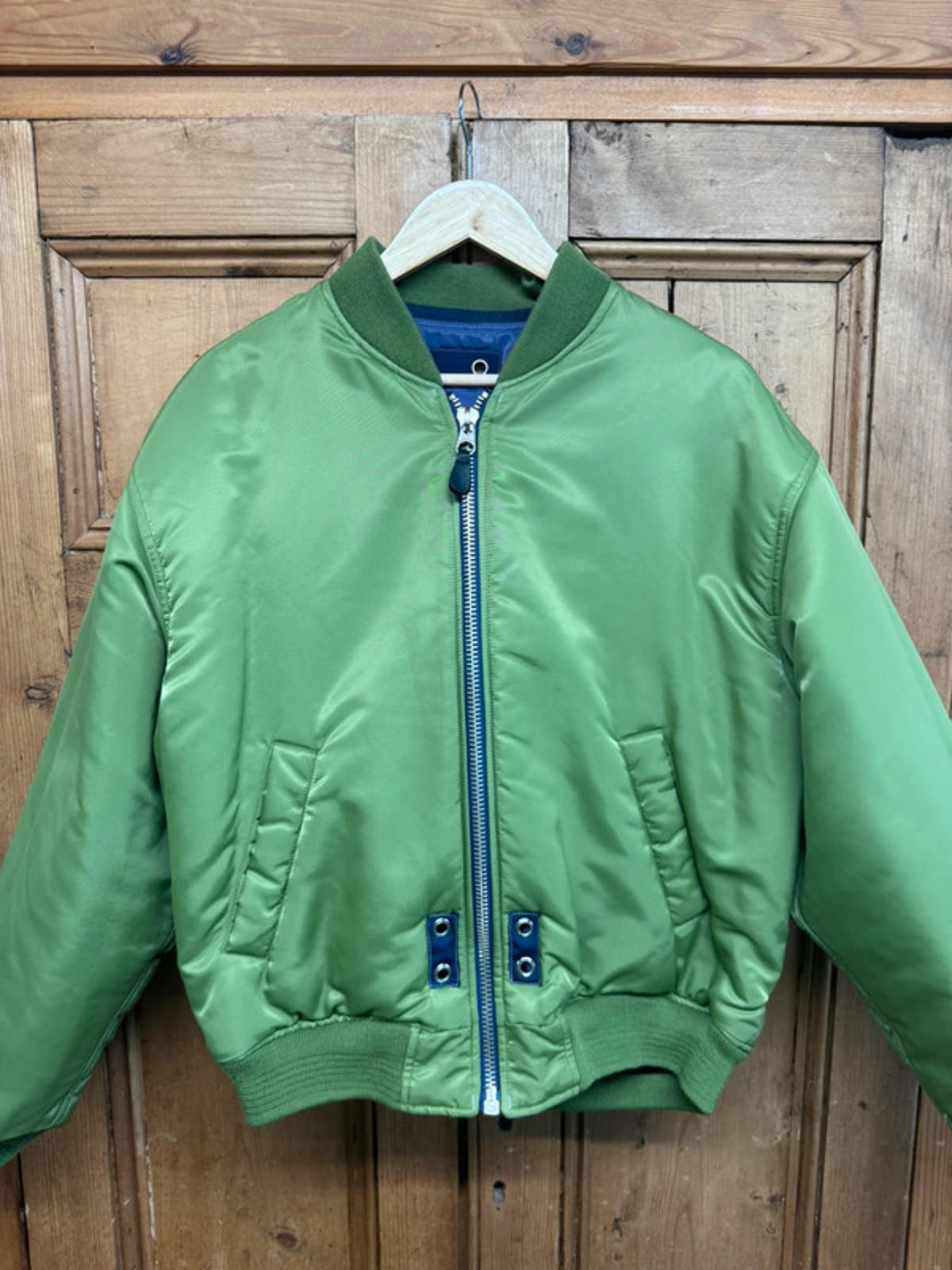 Original 90s Sonneti Bomber Jacket Reversible Rave Coat Unisex Men’s Womens