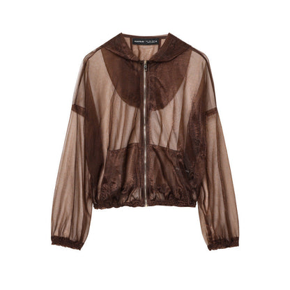 Spring New Women's Casual Loose Design Long-sleeved Jacket Coat