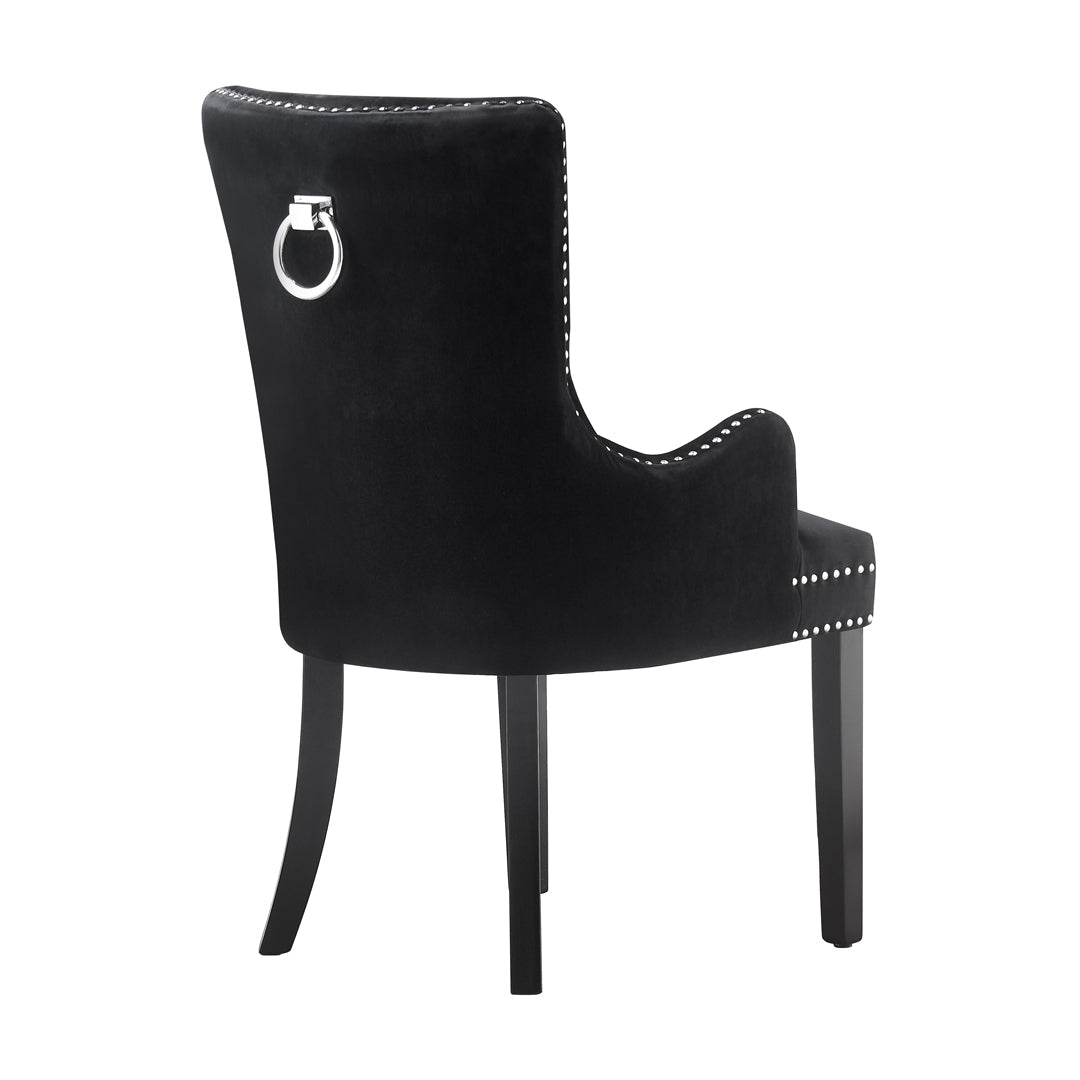 Windsor LUX Velvet Dining Chair (with armrests)